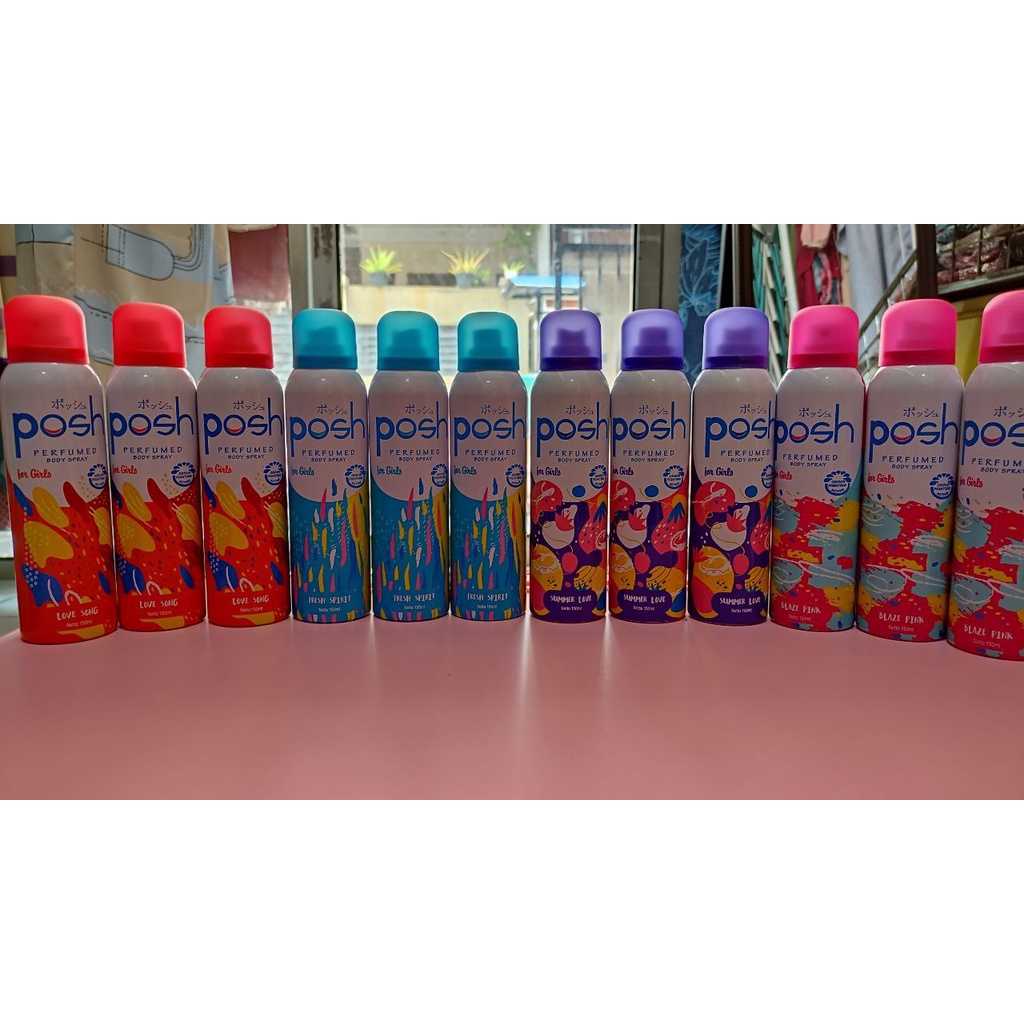 Jual Posh Girl Body Spray Perfume Posh Body Spray Women 150ml