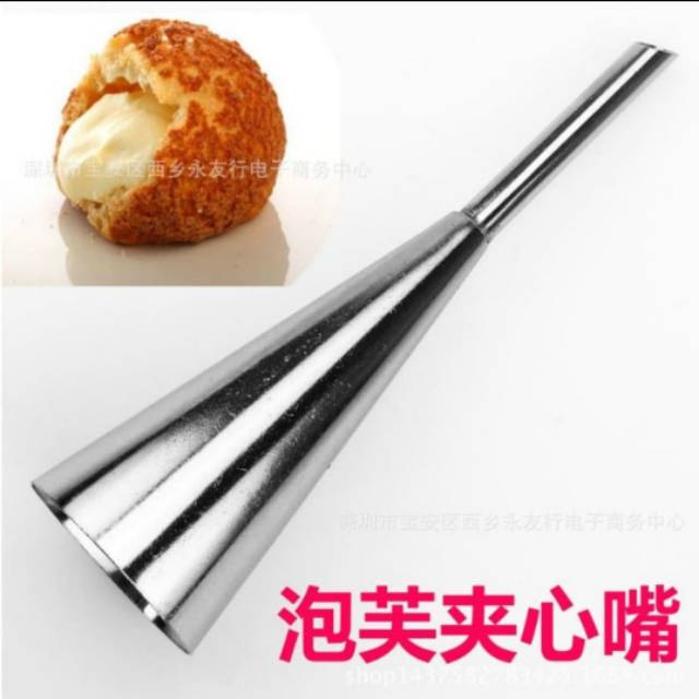 Spuit filling puff Nozzle spuit kue sus Baking tools import