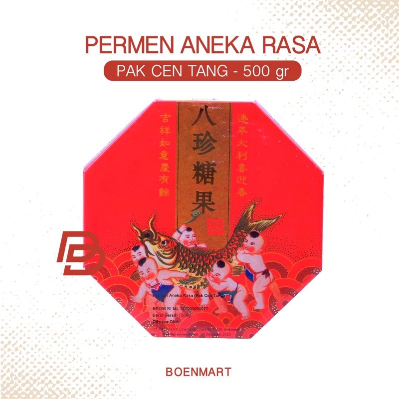 

Permen Aneka Rasa Ba Zhen Tang 600 g