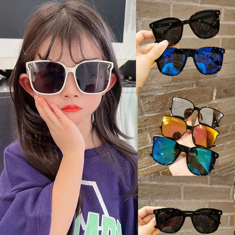 FAB Kacamata Hitam Anak/ Kacamata square anak-anak fashion perlindungan/kacamata bayi lucu