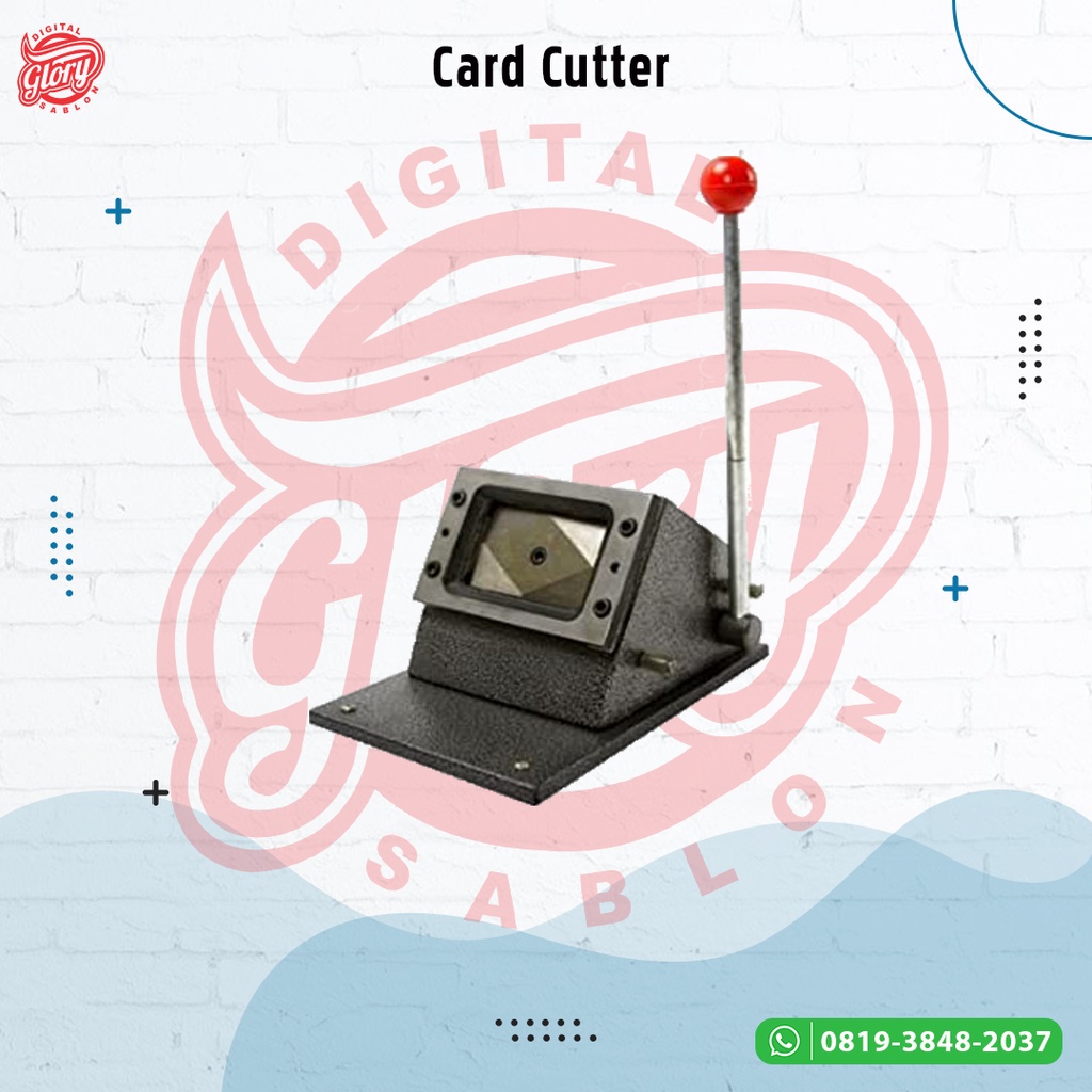 

Card Cutter/Pemotong ID Card/Plong ID Card