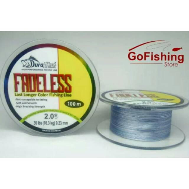 Senar PE Khusus untuk bait Casting Duraking Fadeless 💯 M
