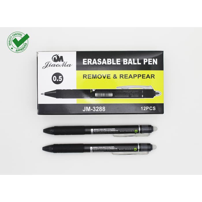 

Pulpen Pen Frixion JiaoMa JM-3288(Pulpen Yang Dapat Dihapus) Erasable