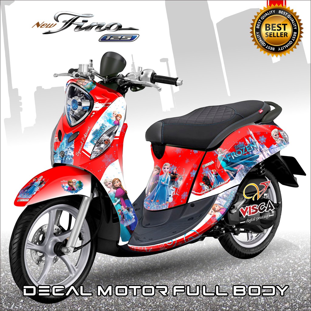 Decal Fino 125 Full Body Stiker Fino 125 Full Body Variasi Stiker Motor Fino 125 Full Body Striping 