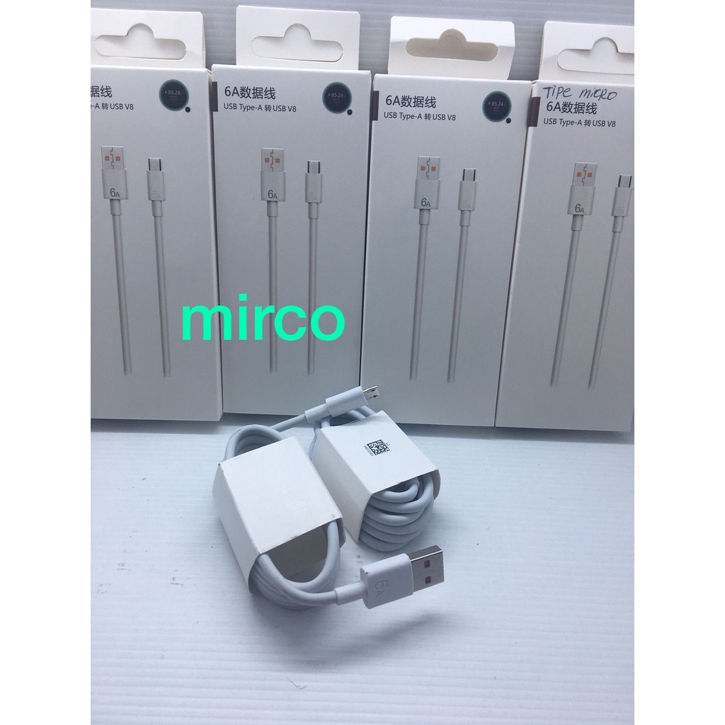 kabel data Charging Data usb mirco / tipe c / 6A Super Fast Charger Type C / mirco