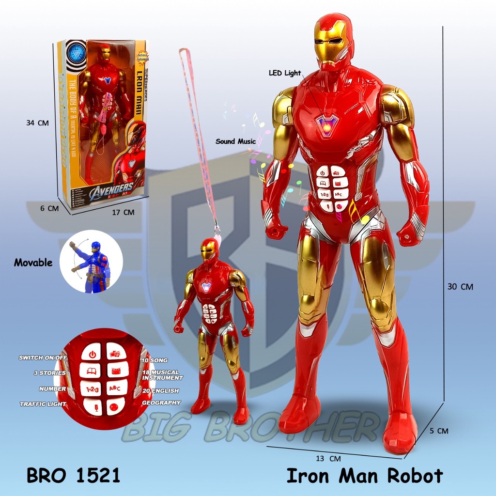 MURAH BRO1521 OTB148 Mainan Anak Robot Robotan BIGBROTHER