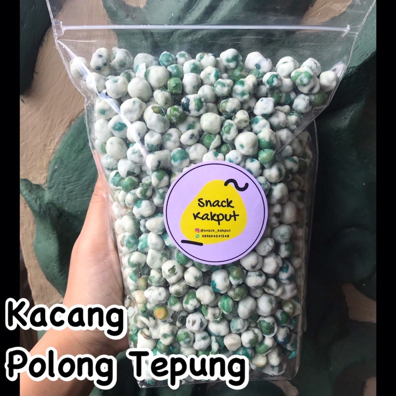 

KACANG POLONG TEPUNG/POLONG HIJAU/POLONG JUPANG TEPUNG KROMA 500gr