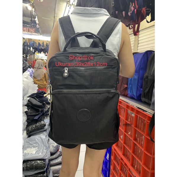Ransel Sekolah Pria Tas Ransel Sekolah Pria Wanita Nilon Anti Air Pria Wanita Nilon Anti Air