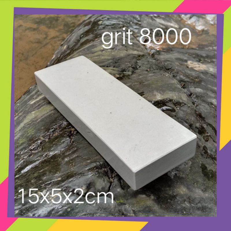 Batu asah asli alam grit 8000