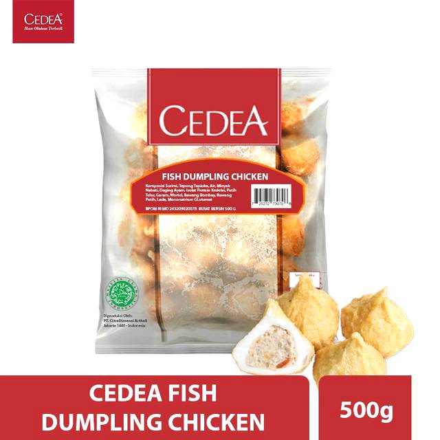 

Cedea fish dumpling CHICKEN 500gr