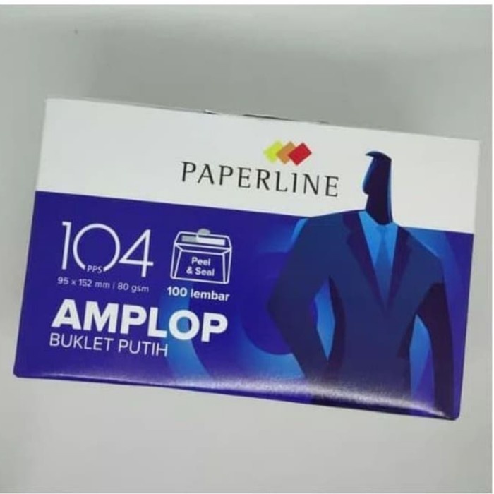 

Spesial Amplop Putih 104 Paperline Kecil Sebox (100Pcs) Gilaa!!!