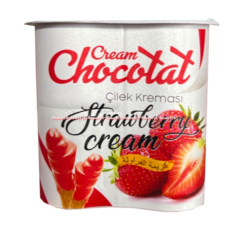 Dogtat Cream Chocotat 55gr Strawberry Cream Pistachio Cream Cilek Kremasi Biskuit Colek Rasa Stroberi Kacang Pistacio Stick Biscuit Kream Choco tat 55 gram Stik Biskuit