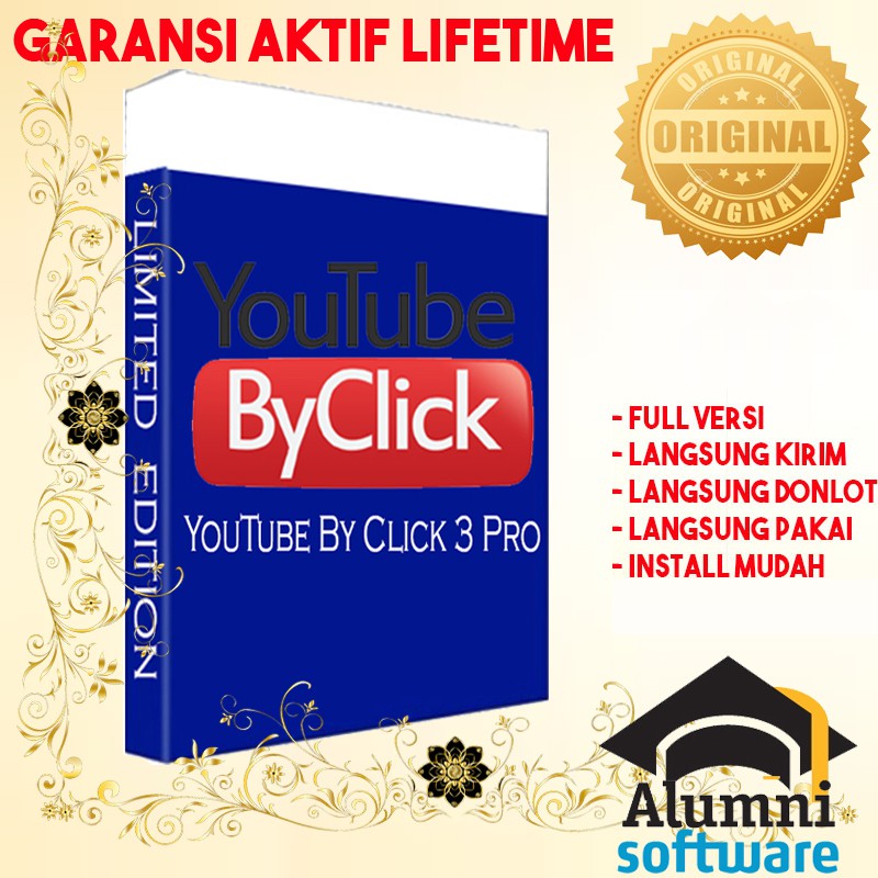 [FULL VERSION] YouTube By Click 3 Pro Downloader - GARANSI AKTIVASI