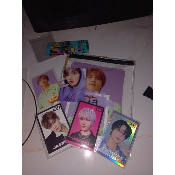 Haechan Photopack SG21 / Hoodie Ungu / Special Trading Card STC / Jaemin Jisung Concept Ver B Concep