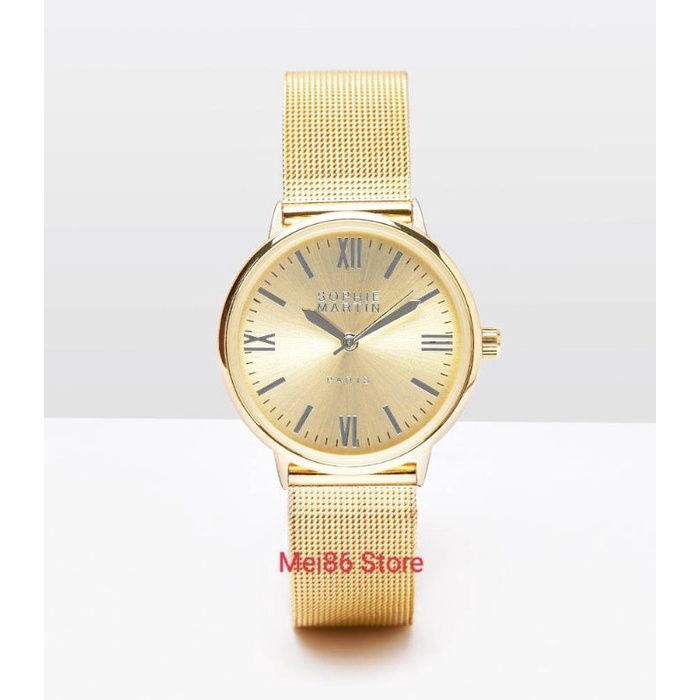 Sophie Paris Zarla Gold Anti Air 1 ATM Jam Tangan Analog Wanita