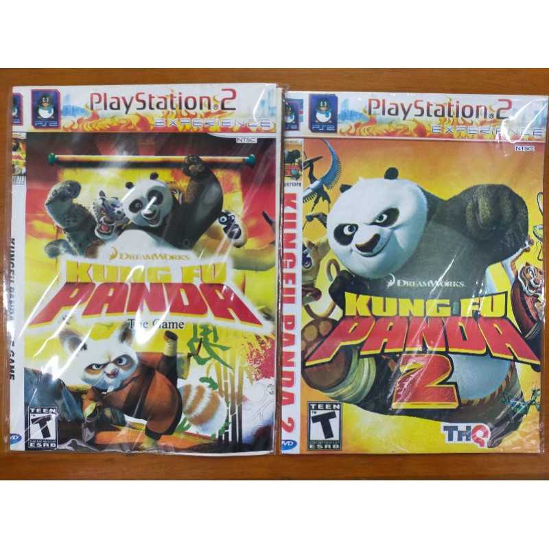(ISI 2) KASET PS2 KUNGFU PANDA 1/2 BEBAS PILIH JUDUL