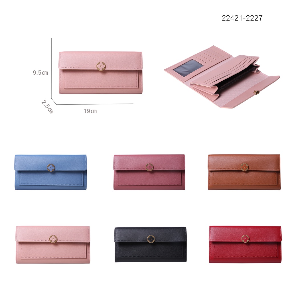 Dompet Fashion Korea Wanita WD003 / Dompet Import