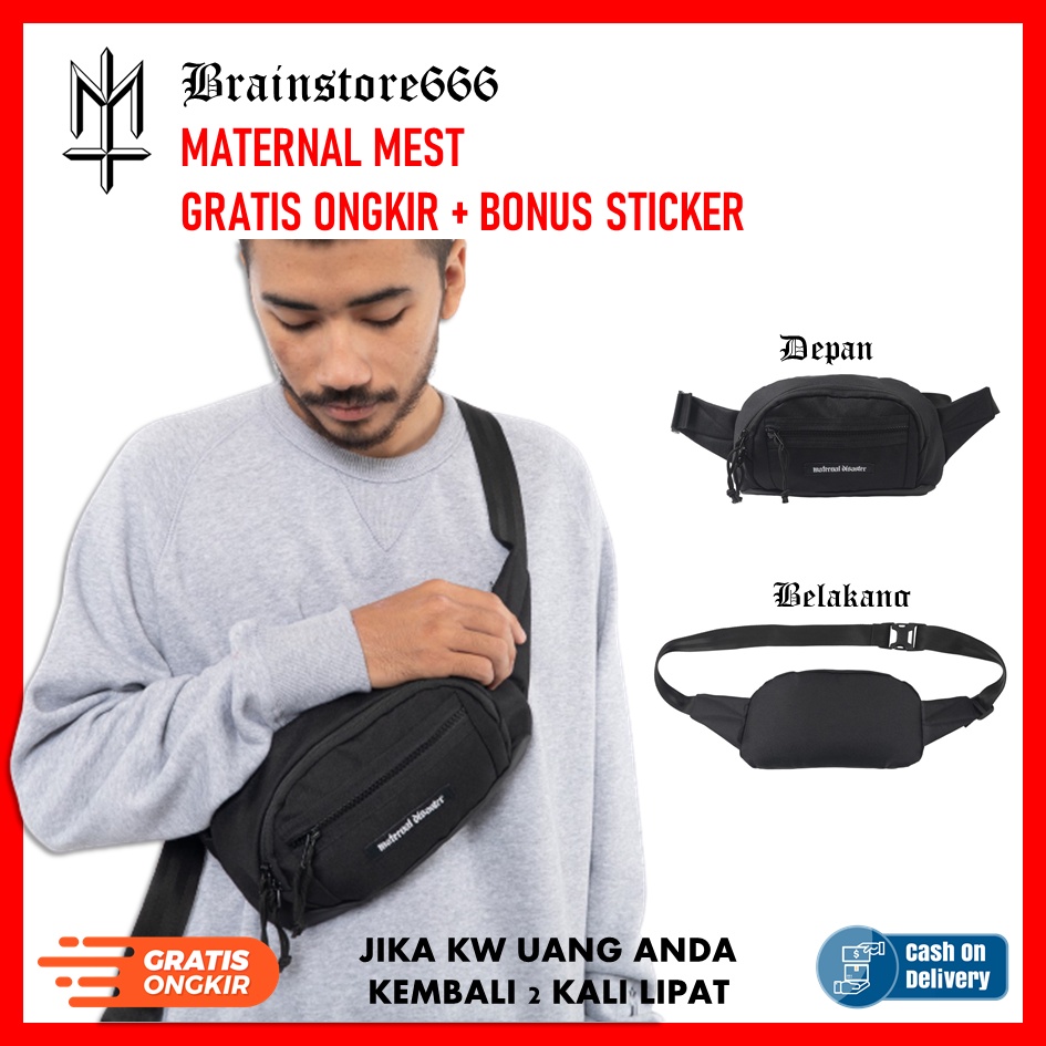 MATERNAL DISASTER "MEST"  / WAISTBAG / STOLI GHAFA VERRO VEENK DISCA TRENK ORPS VETZ BLATRO SINEL RE