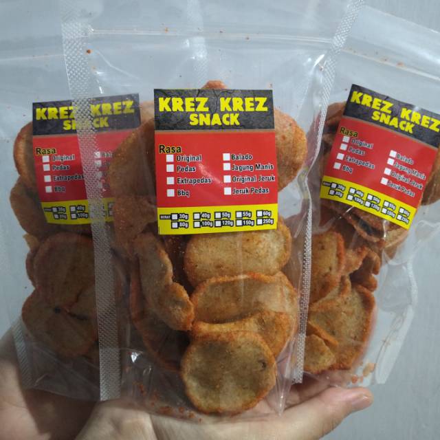 Basreng Snack Cemilan Camilan Jajanan Kekinian Grosir Reseller 80gram