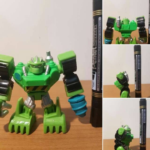 mainan action figure
boulder
transformers rescue bots
playskool