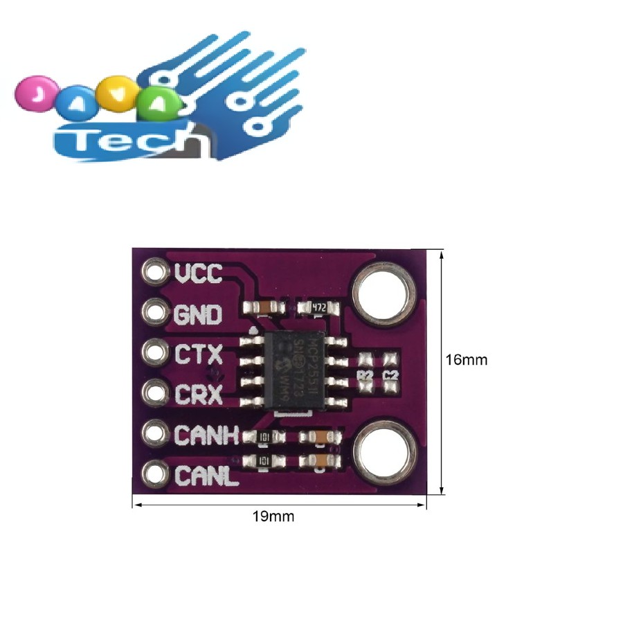 Modul MCP2551 High Speed CAN Communication Protocol Controller Board