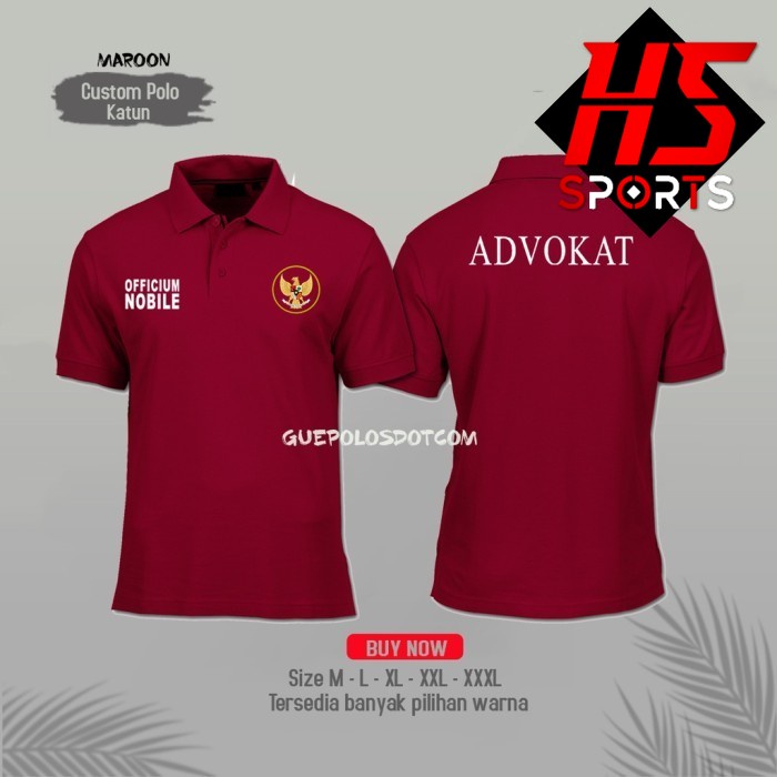 Poloshirt - Kaos Polo Kerah Advokat - BAJU kerah Advokat POLO KERAH