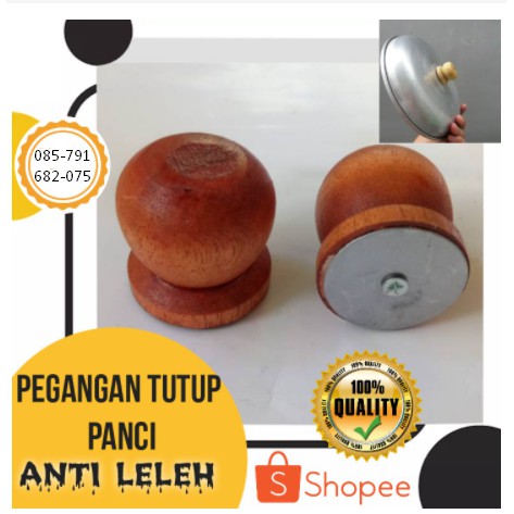 Pegangan tutup panci baut kayu Pentol panci Kayu | Pegangan Tutup Panci Kayu | Pegangan Kayu