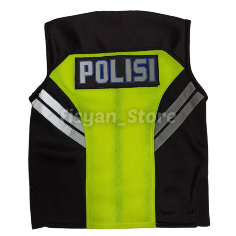 Rompi Security | Rompi Satpam | Rompi Polisi Double Mesh