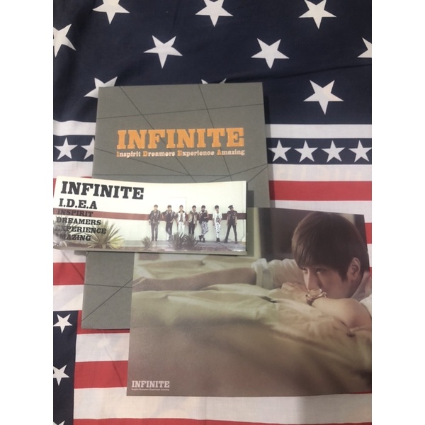 Infinite idea photobook (+ L myungsoo A4 poster)