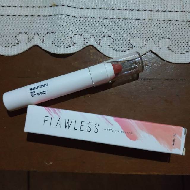 PL Lipstik Miniso Flawless Lip Crayon