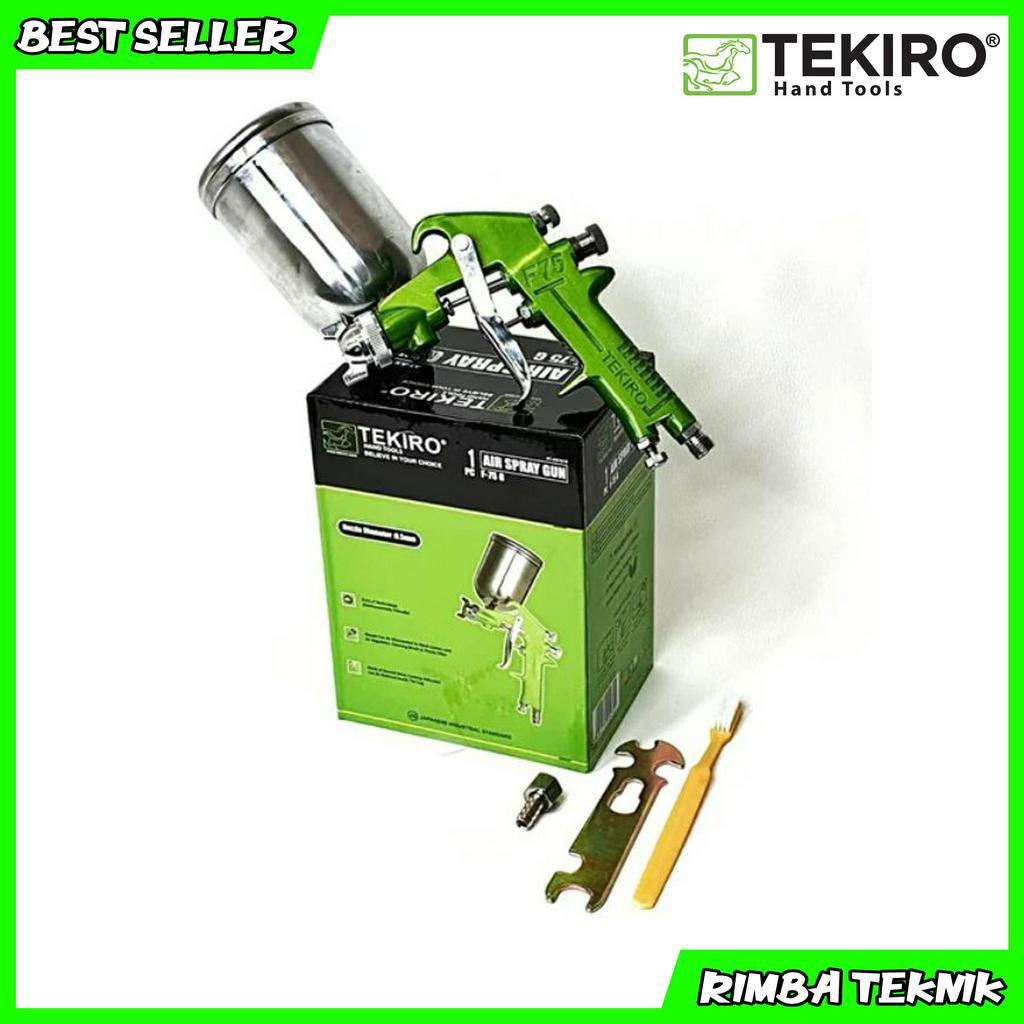 TEKIRO Spray Gun F75 Tabung Atas - Semprotan Cat Tabung Atas F75G Tekiro 400cc