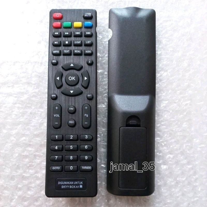 REMOTE REMOT RECIEVER PARABOLA SKYBOX A1/Sky box A1 ORIGINAL PABRIK/KW