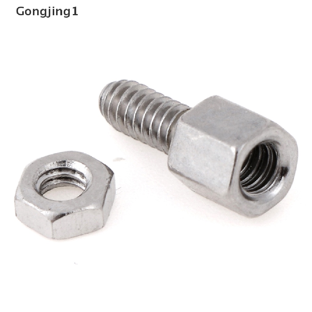 Gongjing1 10 Set Baut + Mur Ukuran 5 + 7mm