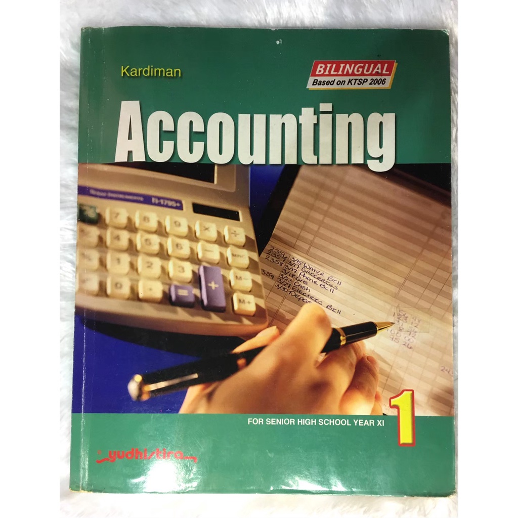 (Yudhistira) buku cetak akuntansi SMP kelas 1 / Buku cetak akuntansi yudhistira SMP 1 / Buku cetak a