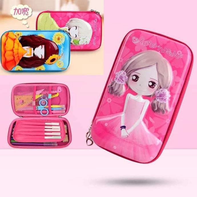 

Promo !!!! Termurah !!! Tempat pensil dan alat tulis Smiggle EVA Hardcase PRINCESS 3D - Ungu