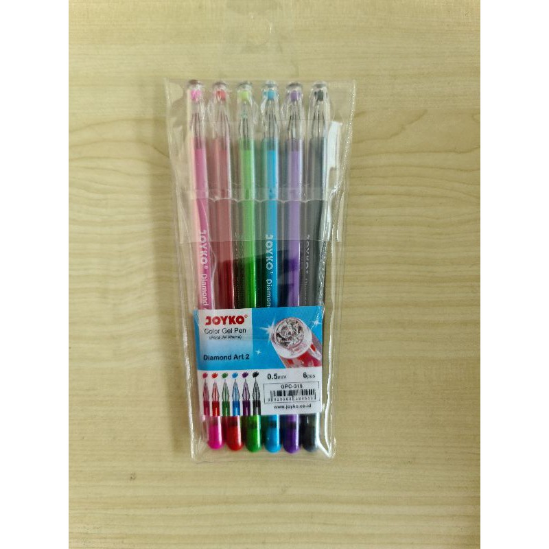 

Joyko Color Gel Pen Diamont Art ballpoin pulpen pen pena warna