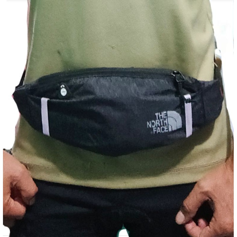 running bag tas sepeda tas lari jogging gym tnf waistbag pinggang