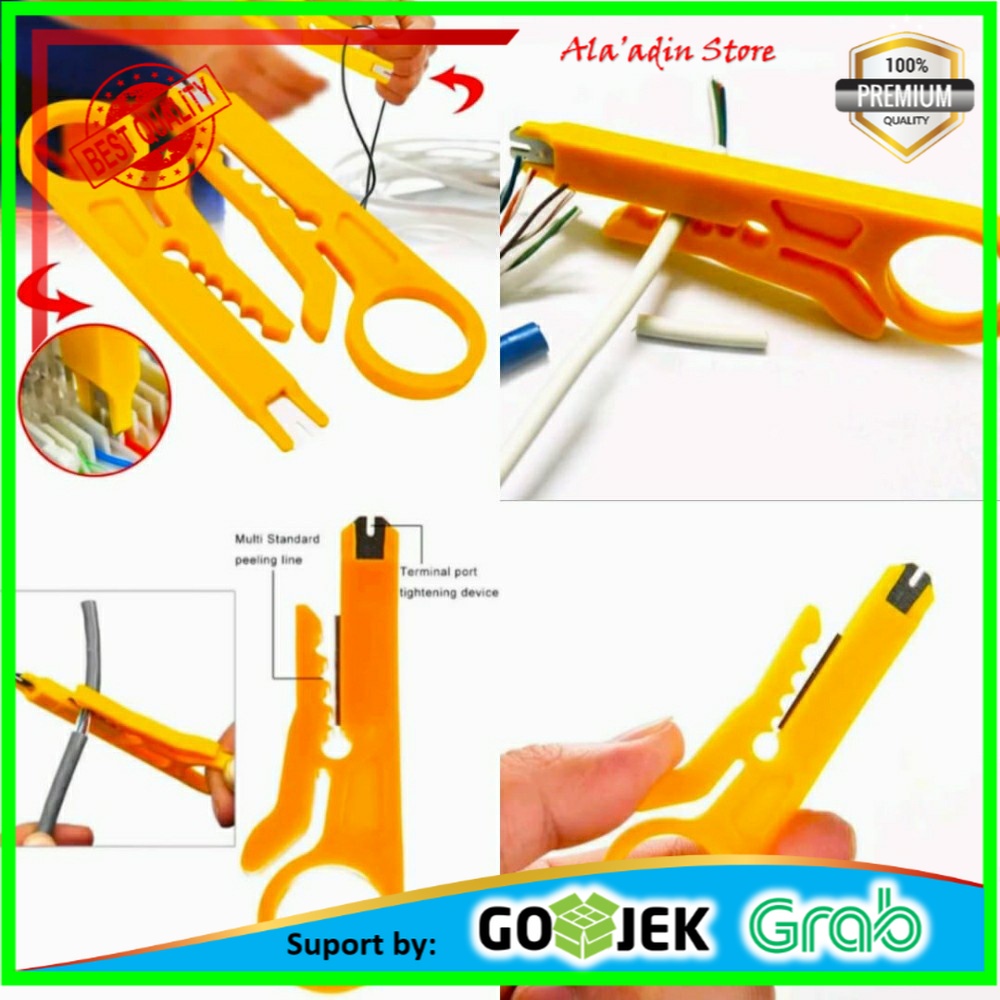 Promo Alat Pengupas Kulit Kabel Kupas Kabel Tang Potong Rotary Wire Stripper