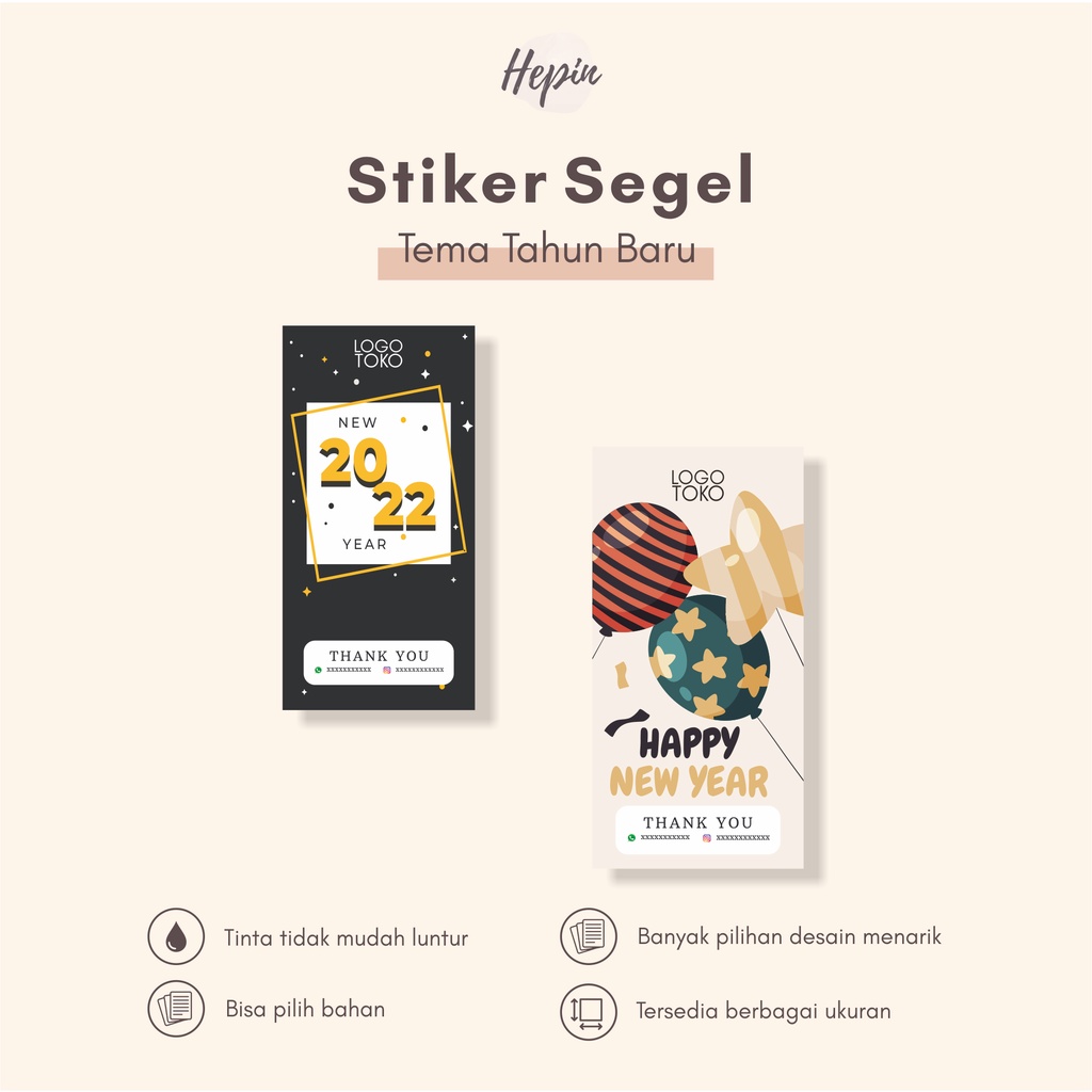 

Stiker Segel Olshop Tema TAHUN BARU- Segel Box