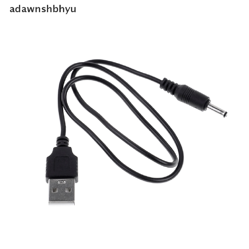 Adawnshbhyu Colokan dc USB male to 3.5mm power charging charger cable Kabel Untuk tablet pc