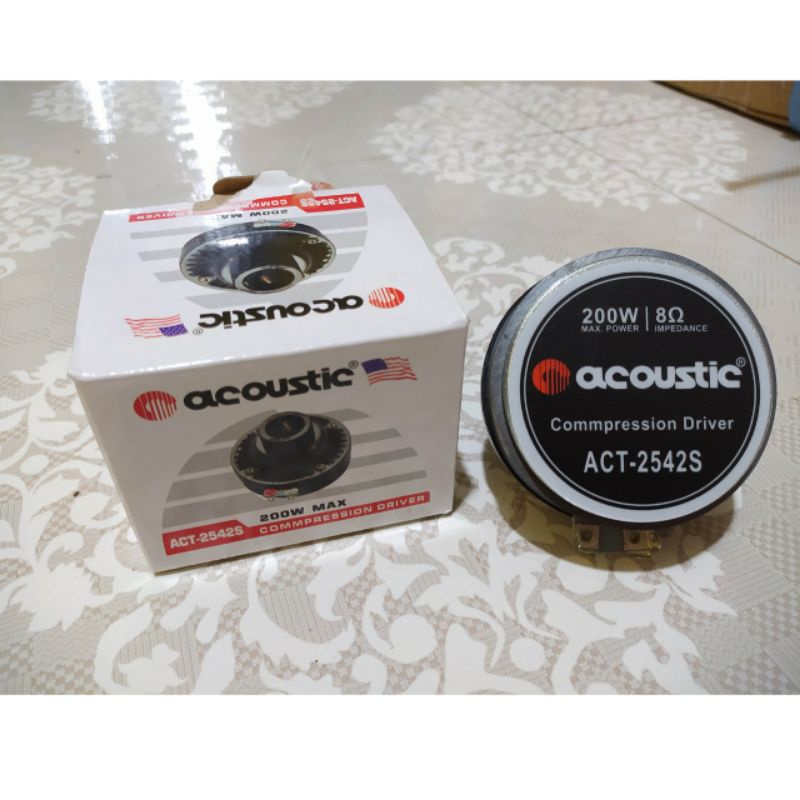 Driver Tweeter Acoustic 200Watt ACT 2542S