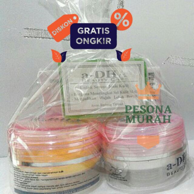 A-dha Cream Pink Series Original Paket Krim Adha Pink Asli