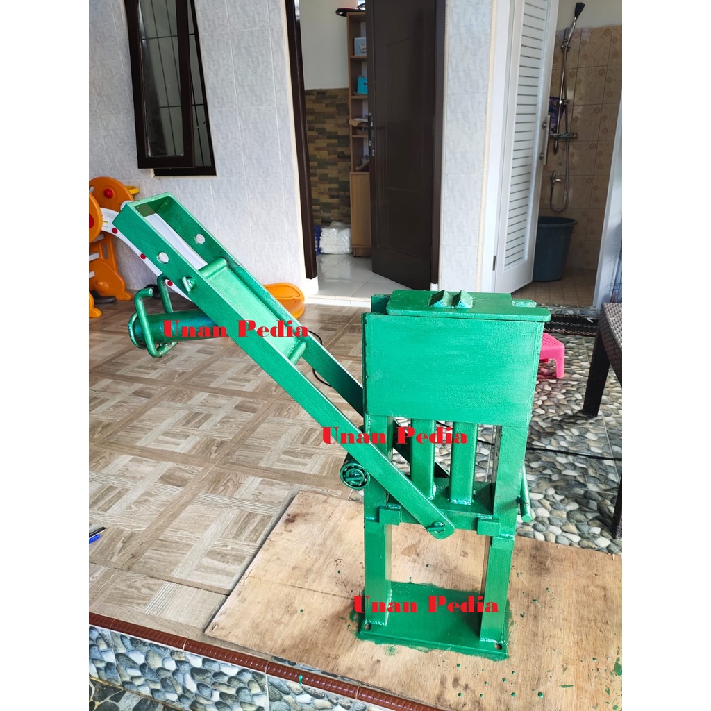 PROMO TERMURAH Handpress Batako Genjot - Handpress Paving Manual - Cetakan Paving Segi Enam - Cetaka