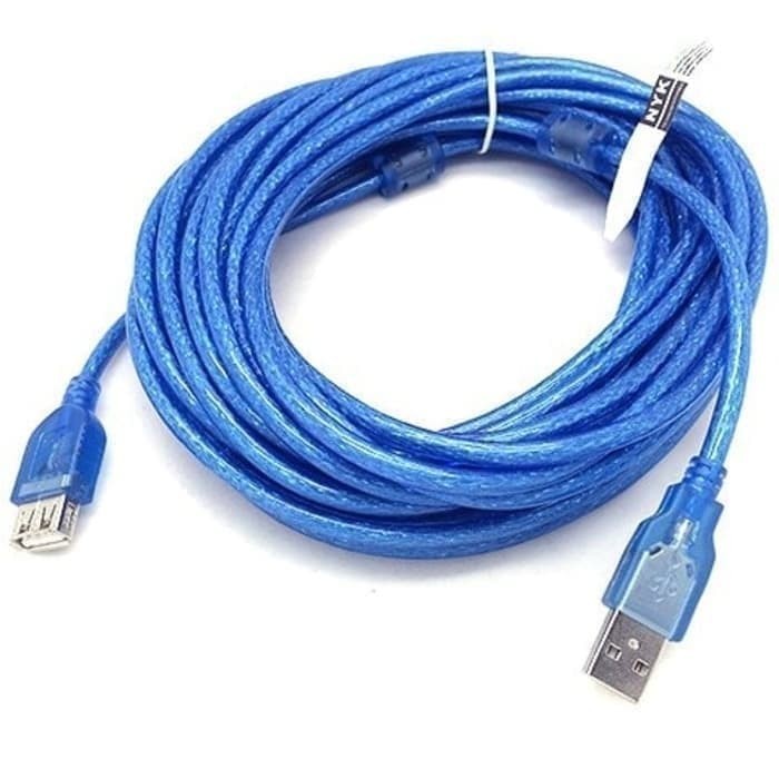KABEL USB SAMBUNGAN MALE TO FEMALE PANJANG 10 METER