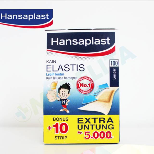 Hansaplast Kain Elastis per Box isi 100