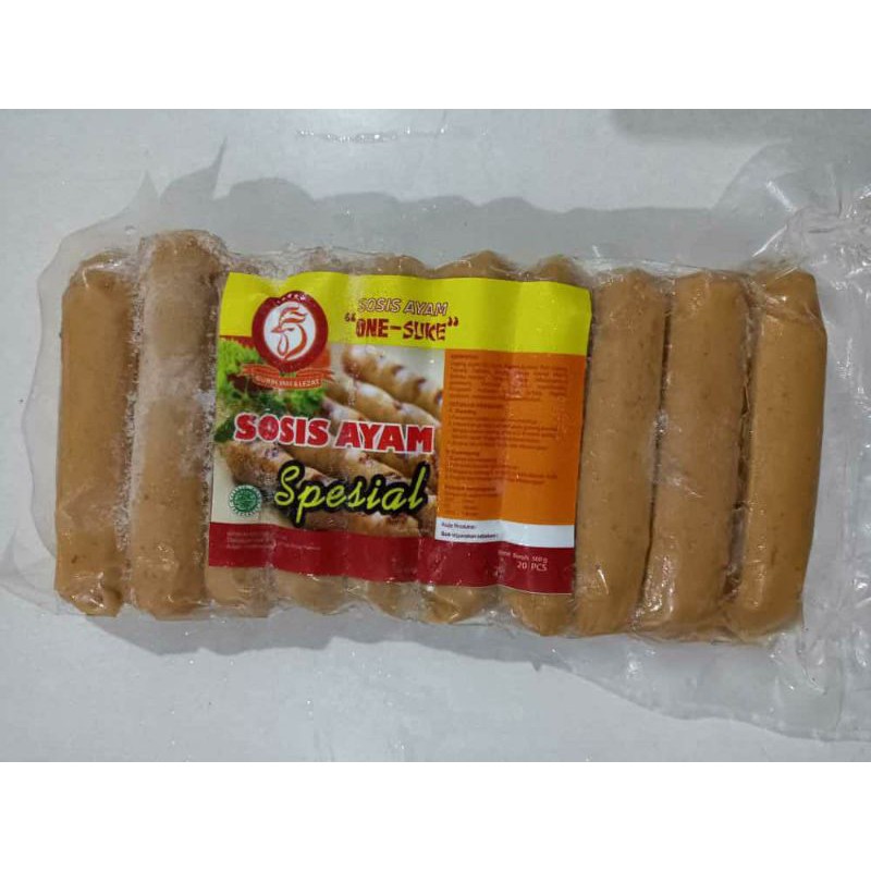 

Sosis Ayam Spesial One-Suke isi 20pcs