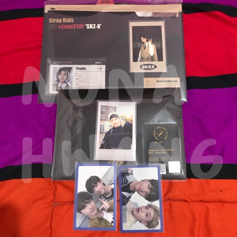 ID CARD FILE SET SKZ-X Hyunjin, AR Ticket Beyond Live Set Hyunjin, PC IMY UNIT HYUNHO, CHANJIN
