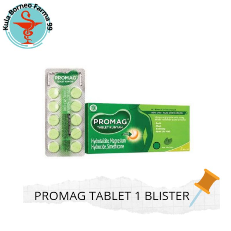 Promag Tablet Obat Sakit Maag