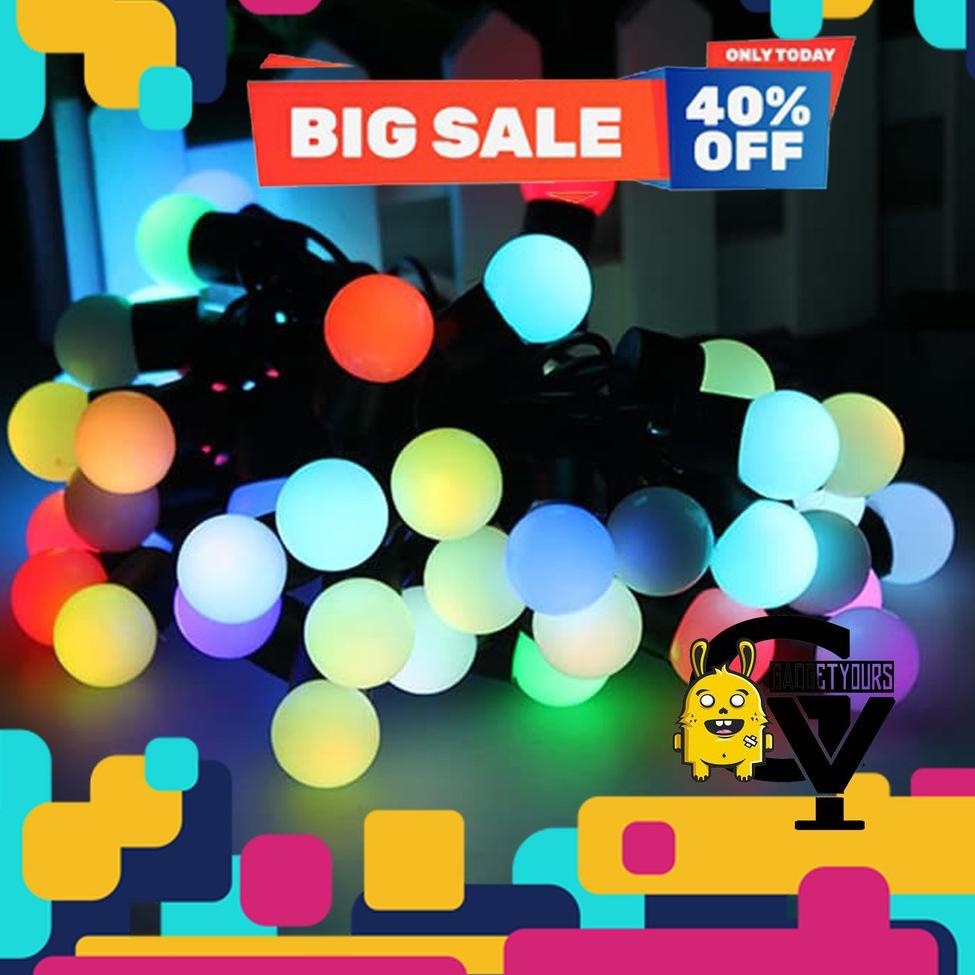 LAMPU TMBLR ANGGUR / LAMPU TMBLR 10 & 5 MTR / LAMPU TMBLR BUNGA / LAMPU HIAS NATAL / LED TWINKEL LED