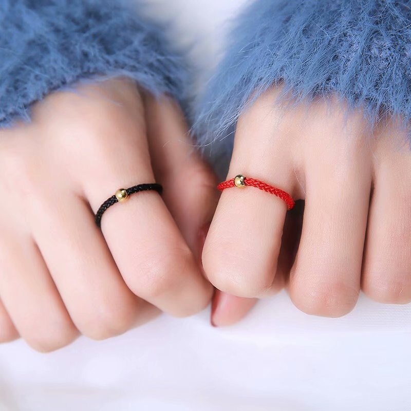 New Couple Rings Fashion Men's and Women's Simple and Not Fading Silver Personality Tick Street Versatile